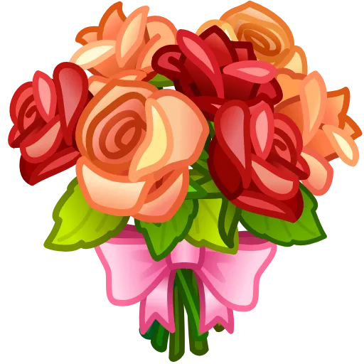 💐 Эмодзи «Lush Bouquet» для Telegram