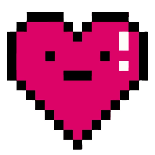 ❤ Стикер «Loving heart» для Telegram
