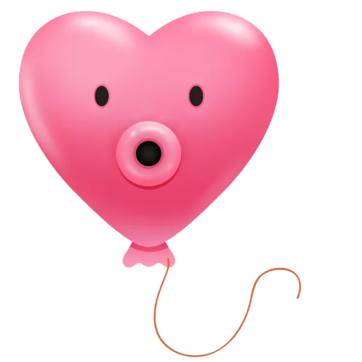 ❤ Стикер «Loving heart» для Telegram