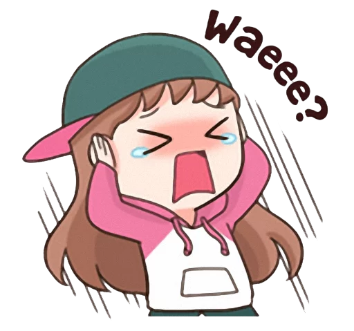 😫 Стикер «I KPOP (Parnia)» для Telegram