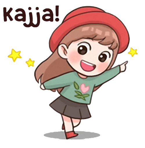 💃 Стикер «I KPOP (Parnia)» для Telegram