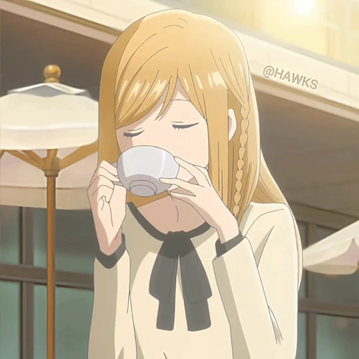 ☕️ Стикер «Loving Yamada at Lv999» для Telegram