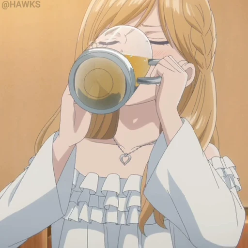 🍺 Стикер «Loving Yamada at Lv999» для Telegram