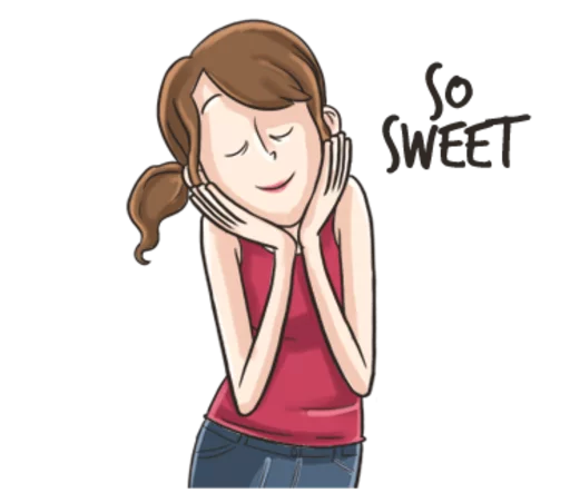 😌 Стикер «Lovin You» для Telegram