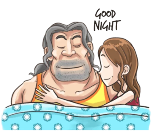 💤 Стикер «Lovin You» для Telegram