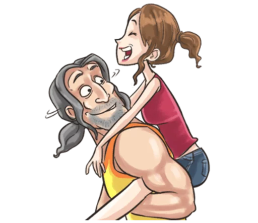 😆 Стикер «Lovin You» для Telegram