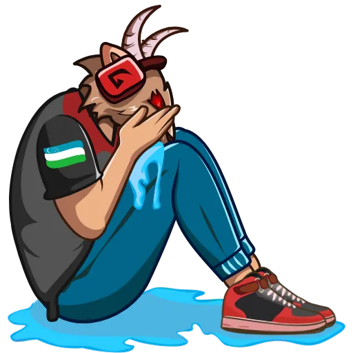 😭 Стикер «Catch!» для Telegram