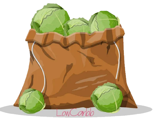 🥬 Стикер «LowCarbb» для Telegram