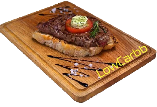 🥩 Стикер «LowCarbb» для Telegram