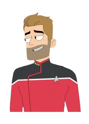 😁 Стикер «Star Trek Lower Decks» для Telegram