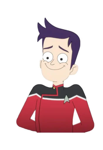 ☺️ Стикер «Star Trek Lower Decks» для Telegram