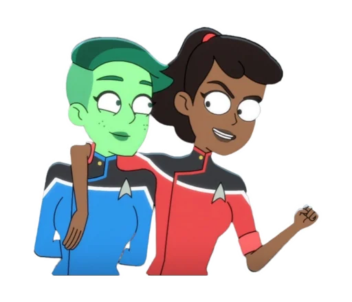 ✊ Стикер «Star Trek Lower Decks» для Telegram
