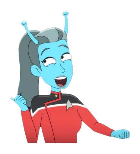 😄 Стикер «Star Trek Lower Decks» для Telegram