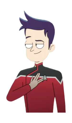 🖖 Стикер «Star Trek Lower Decks» для Telegram