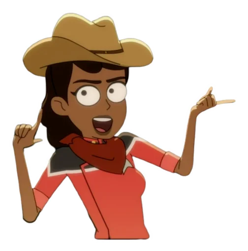 🤠 Стикер «Star Trek Lower Decks» для Telegram