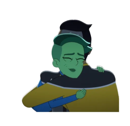 💛 Стикер «Star Trek Lower Decks» для Telegram