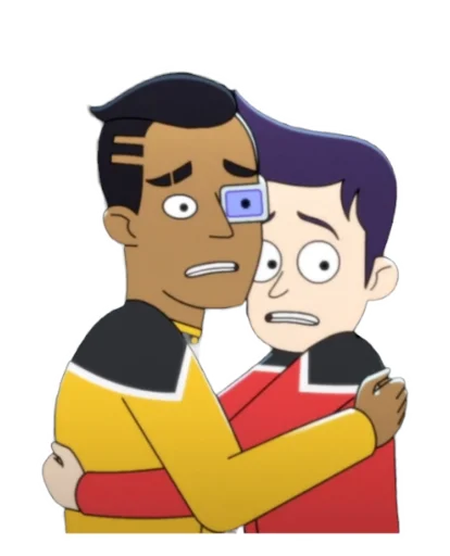 😨 Стикер «Star Trek Lower Decks» для Telegram