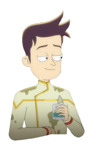 🥃 Стикер «Star Trek Lower Decks» для Telegram