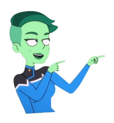 👉 Стикер «Star Trek Lower Decks» для Telegram