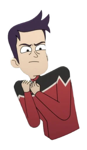 🤢 Стикер «Star Trek Lower Decks» для Telegram