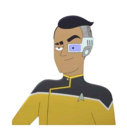 😏 Стикер «Star Trek Lower Decks» для Telegram