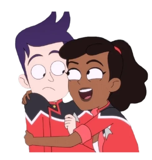 ❤️ Стикер «Star Trek Lower Decks» для Telegram