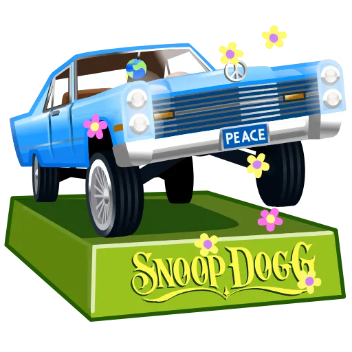 💎 Стикер «Low Rider» для Telegram