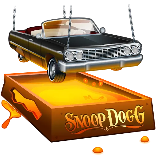 💎 Стикер «Low Rider» для Telegram