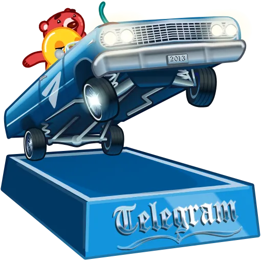 💎 Стикер «Low Rider» для Telegram