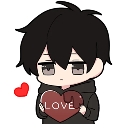 🖤 Стикер «Low Tension Couple» для Telegram