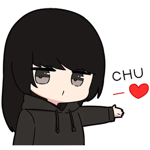 🖤 Стикер «Low Tension Couple» для Telegram