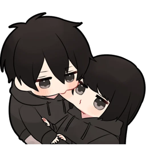 🖤 Стикер «Low Tension Couple» для Telegram