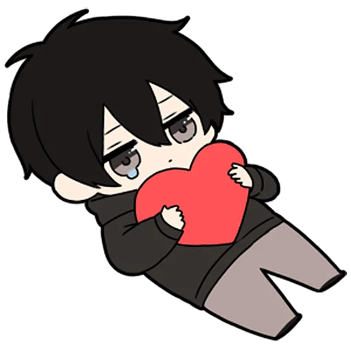 🖤 Стикер «Low Tension Couple» для Telegram