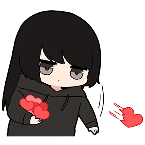 🖤 Стикер «Low Tension Couple» для Telegram
