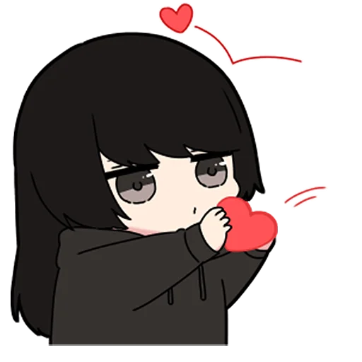🖤 Стикер «Low Tension Couple» для Telegram