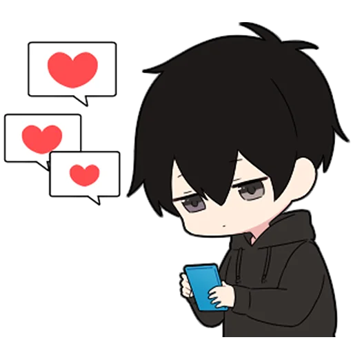 ❤️ Стикер «Low Tension Couple» для Telegram