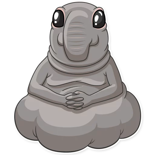 ⌚ Стикер «Homunculus Loxodontus» для Telegram