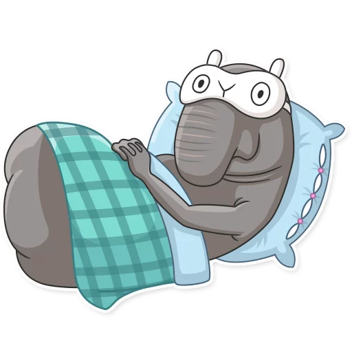 😴 Стикер «Homunculus Loxodontus» для Telegram