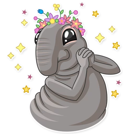 🌸 Стикер «Homunculus Loxodontus» для Telegram
