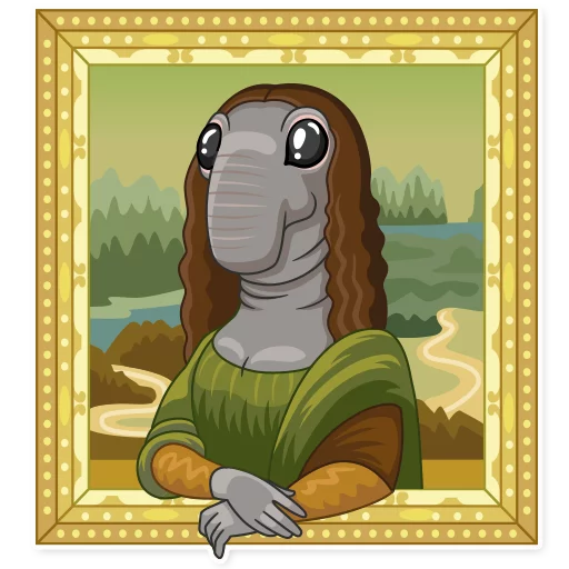 🖼 Стикер «Homunculus Loxodontus» для Telegram