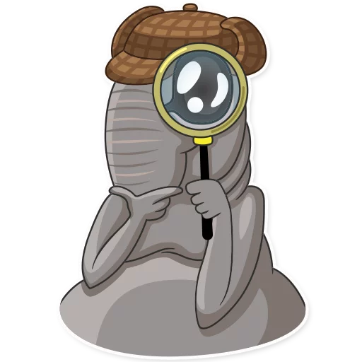 🤔 Стикер «Homunculus Loxodontus» для Telegram