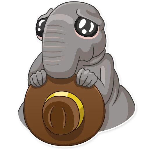 😥 Стикер «Homunculus Loxodontus» для Telegram