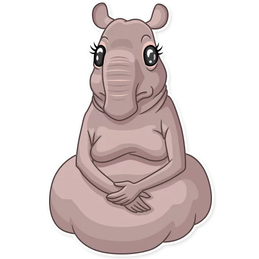 😐 Стикер «Homunculus Loxodontus» для Telegram