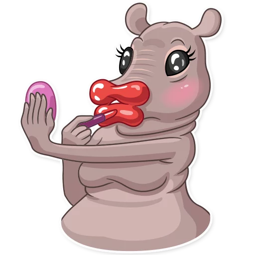 💄 Стикер «Homunculus Loxodontus» для Telegram