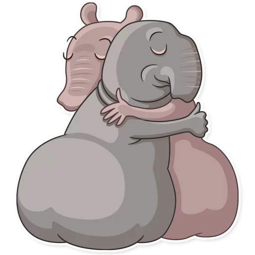 🤗 Стикер «Homunculus Loxodontus» для Telegram