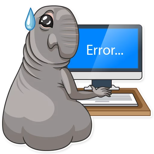 😥 Стикер «Homunculus Loxodontus» для Telegram