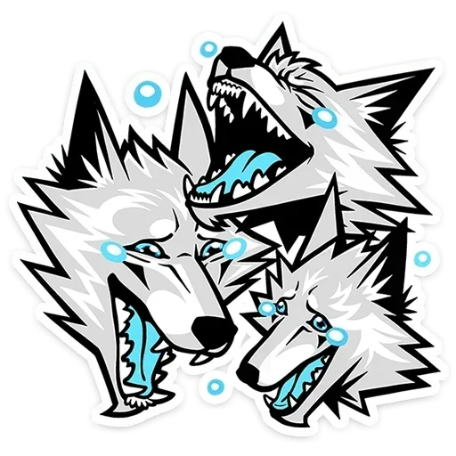 🤣 Стикер «Волчара» для Telegram