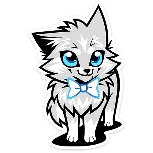 🙂 Стикер «Волчара» для Telegram