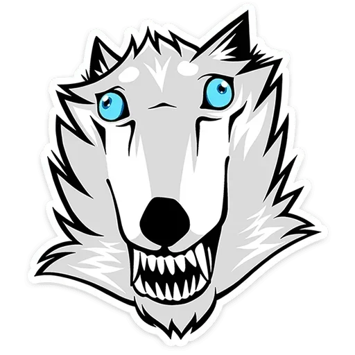🤪 Стикер «Волчара» для Telegram