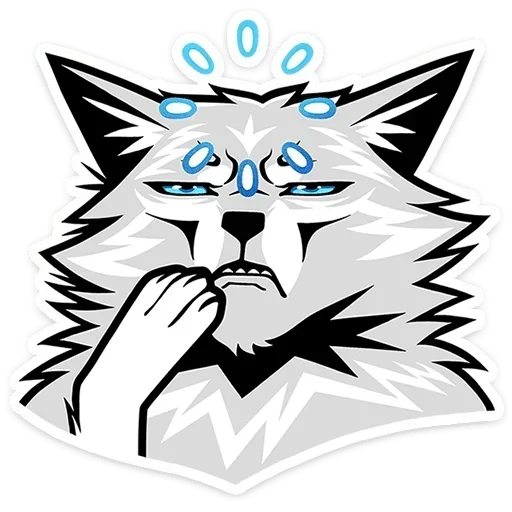 🤔 Стикер «Волчара» для Telegram